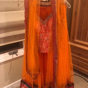 Indian Lehenga Choli Wedding Dress